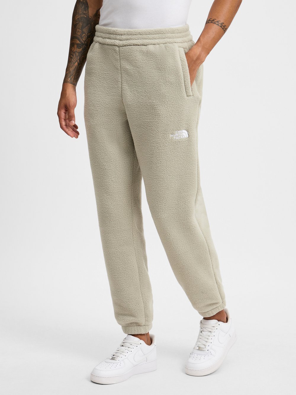 The North Face Męskie spodnie dresowe Mężczyźni Sztuczne włókno szary jednolity, S