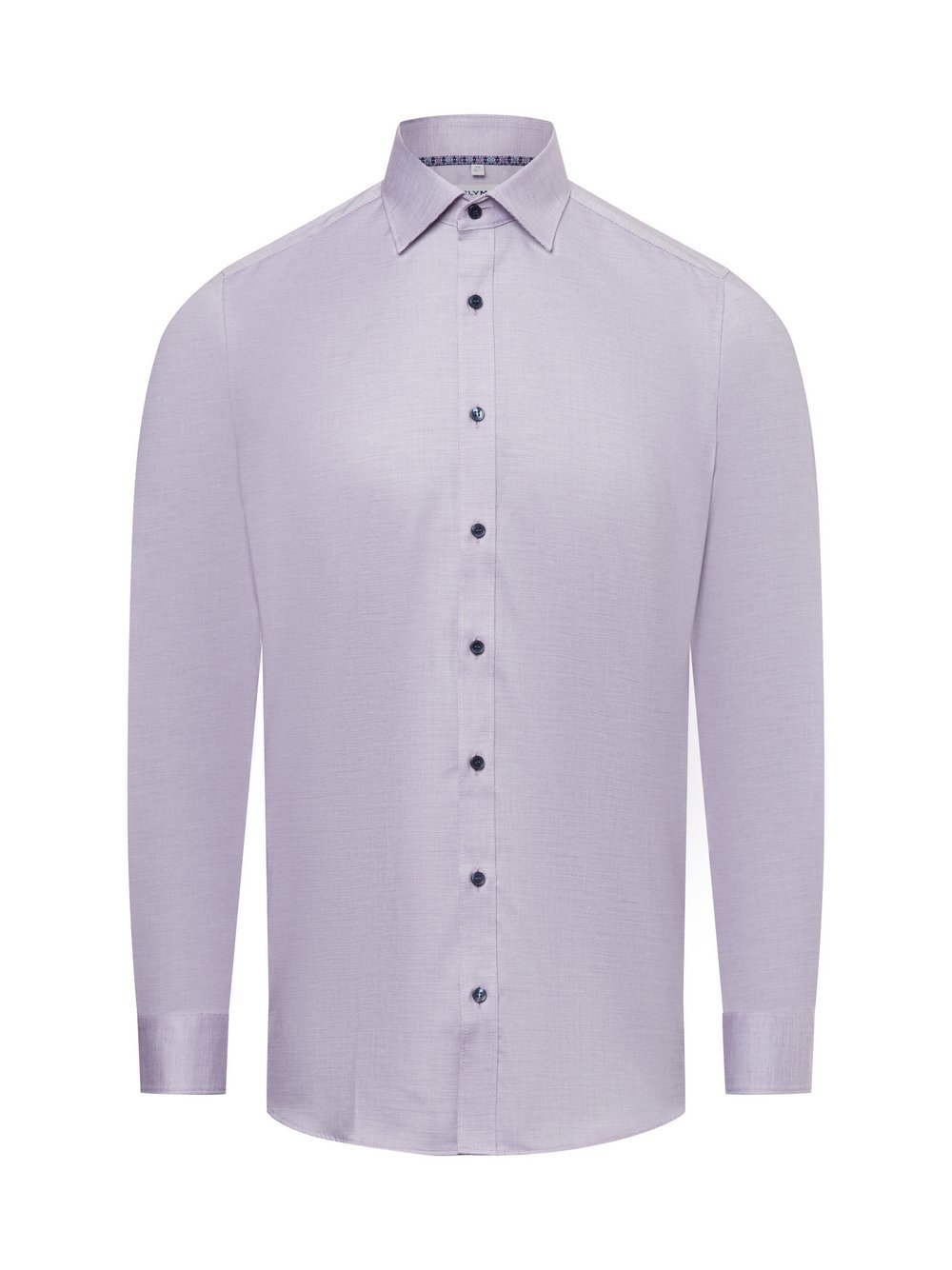 Olymp Level Five Koszula męska Mężczyźni Slim Fit Bawełna czerwony wzorzysty, 38