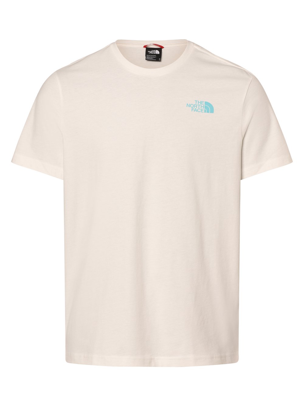 The North Face T-shirt męski Mężczyźni Bawełna biały nadruk, XS