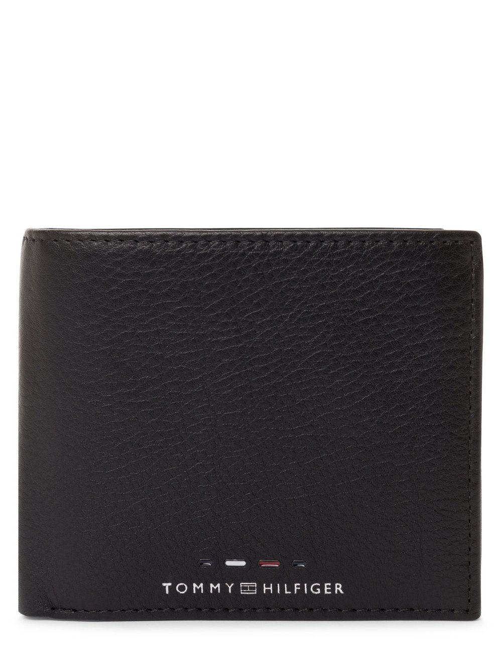 Tommy Hilfiger Portfel męski Mężczyźni skóra czarny jednolity, ONE SIZE