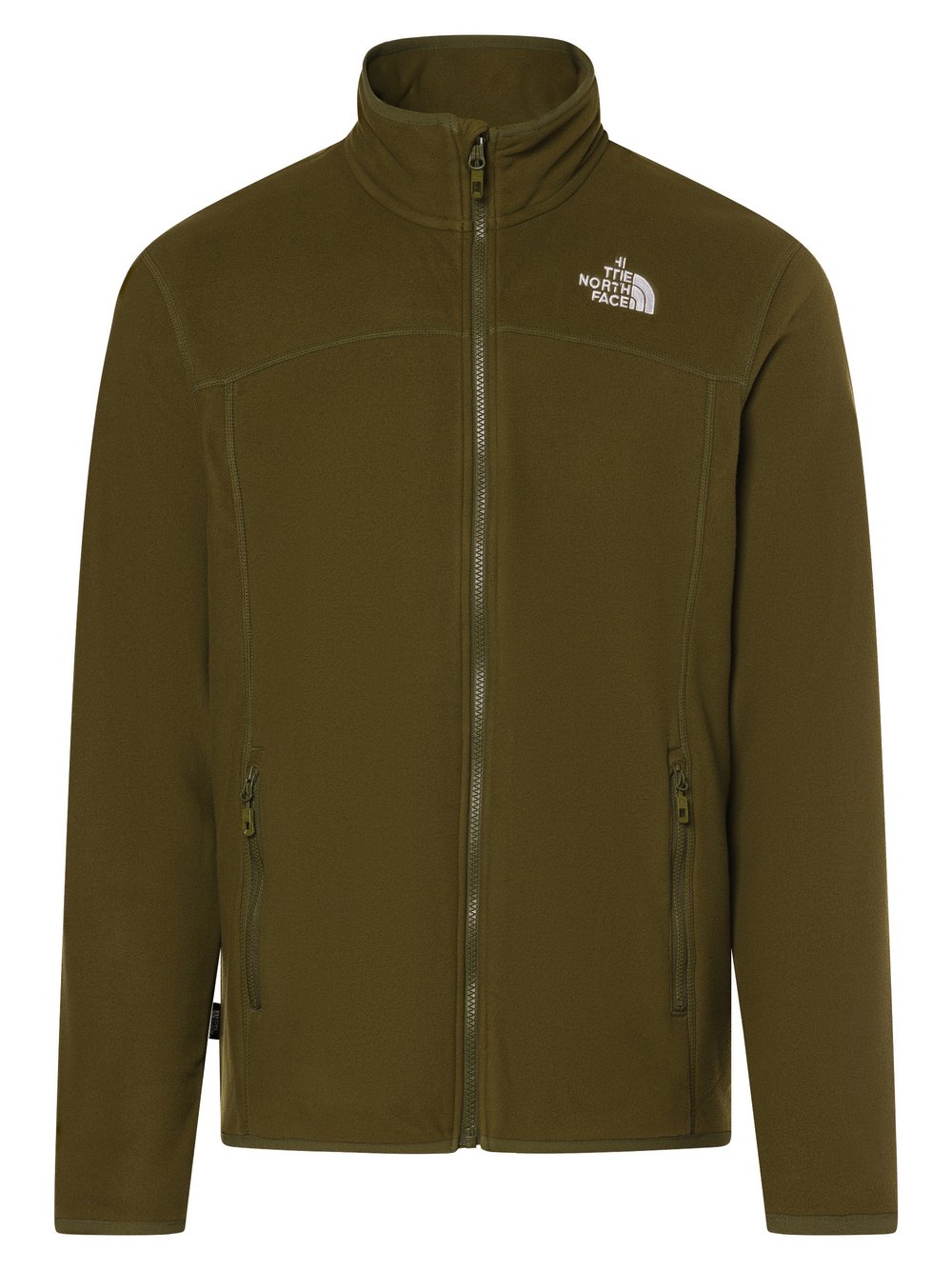 The North Face Męska kurtka polarowa Mężczyźni zielony jednolity, S