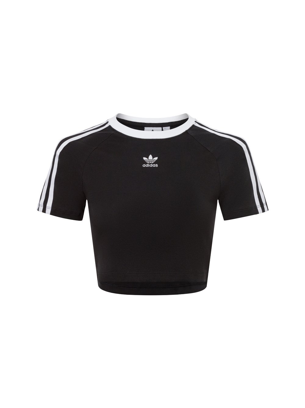 adidas Originals Koszulka damska Kobiety Bawełna czarny jednolity, S