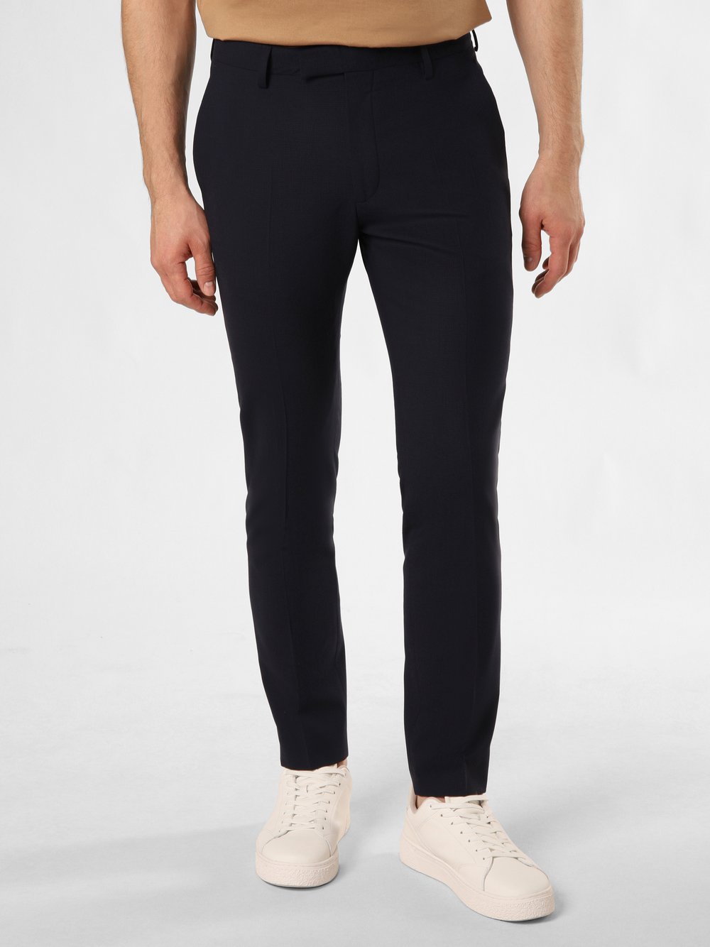JOOP! Spodnie - Pistolet Mężczyźni Super Slim Fit niebieski jednolity, 46