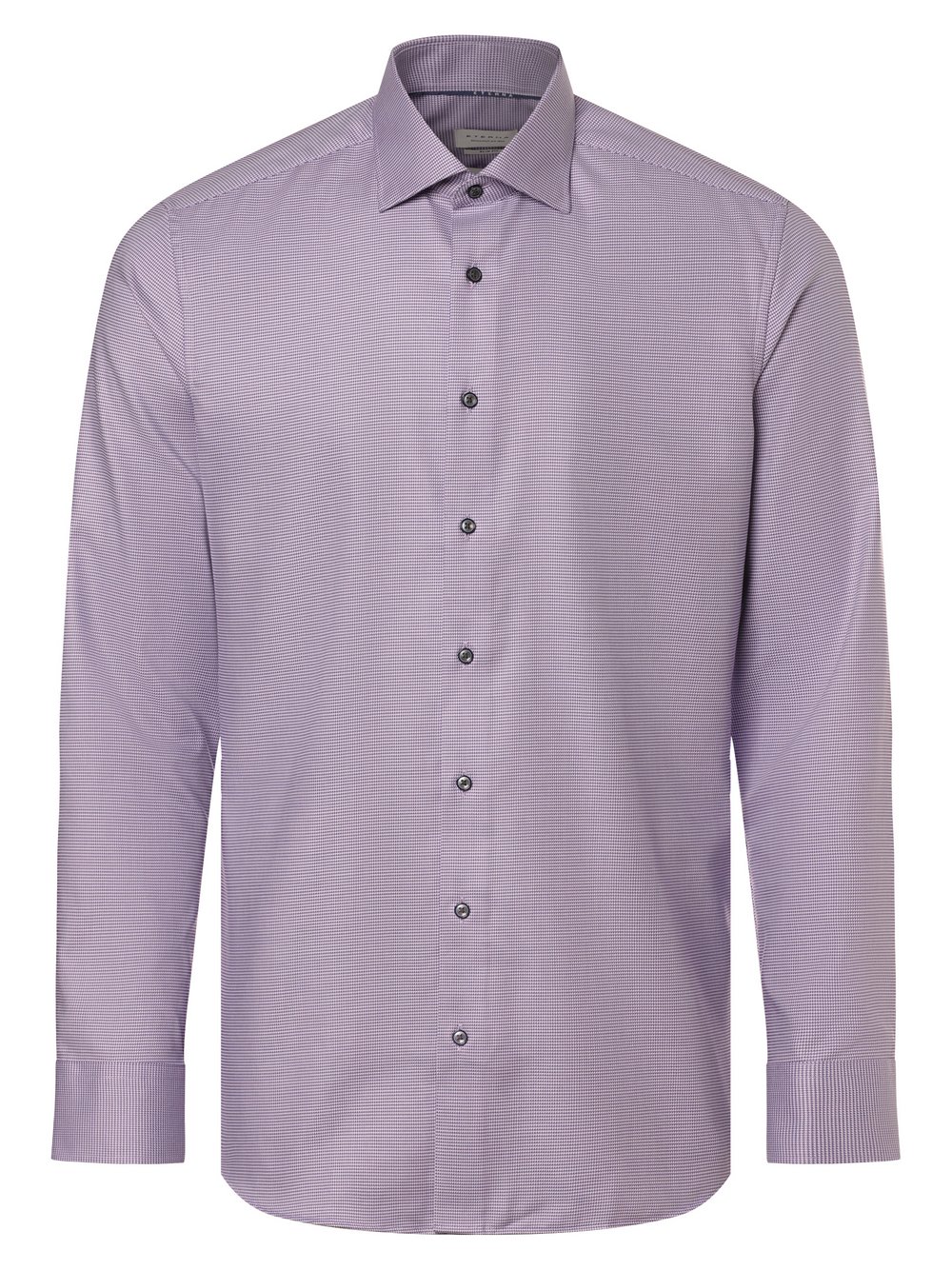 Eterna Slim Fit Koszula męska - non-iron Mężczyźni Slim Fit Bawełna lila wzorzysty, 40