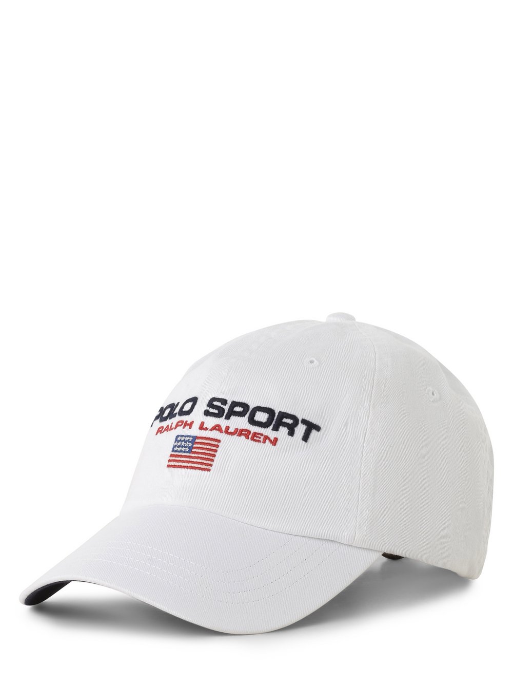Polo Sport Czapka męska Mężczyźni Bawełna biały jednolity, ONE SIZE