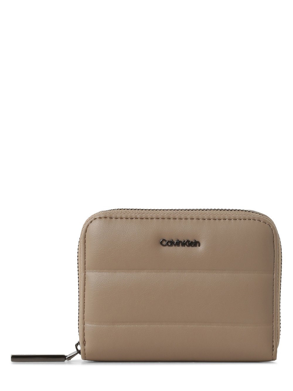 Calvin Klein Portfel damski Kobiety Sztuczna skóra brązowy|beżowy jednolity, ONE SIZE