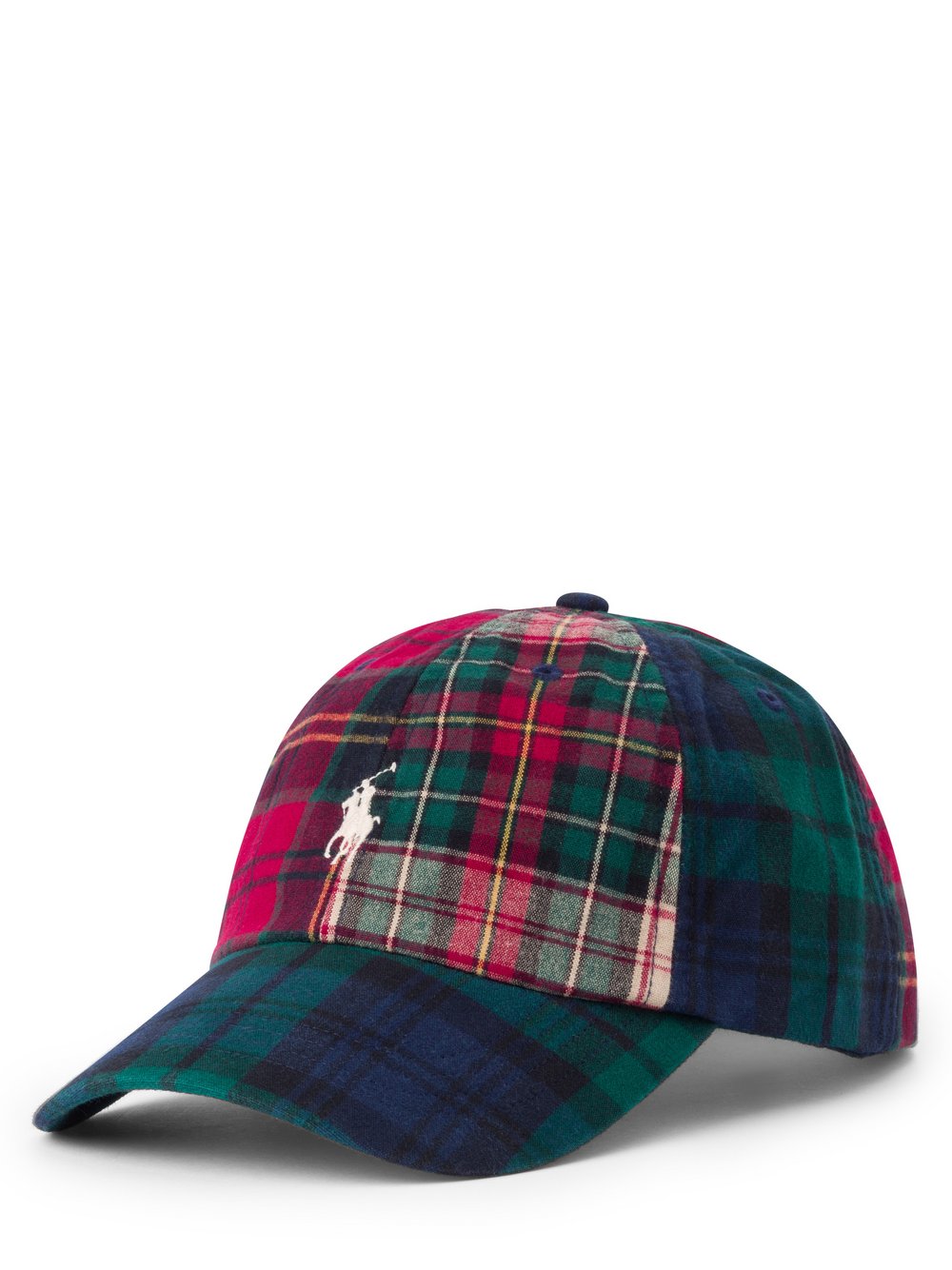 Polo Ralph Lauren Czapka męska Mężczyźni Bawełna niebieski|zielony|czerwony w kratkę, ONE SIZE