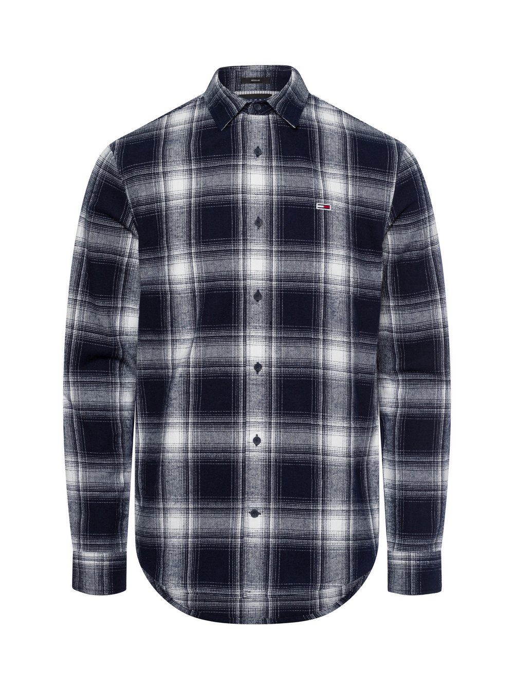 Tommy Jeans Koszula męska Mężczyźni Comfort Fit Flanela niebieski w kratkę, S