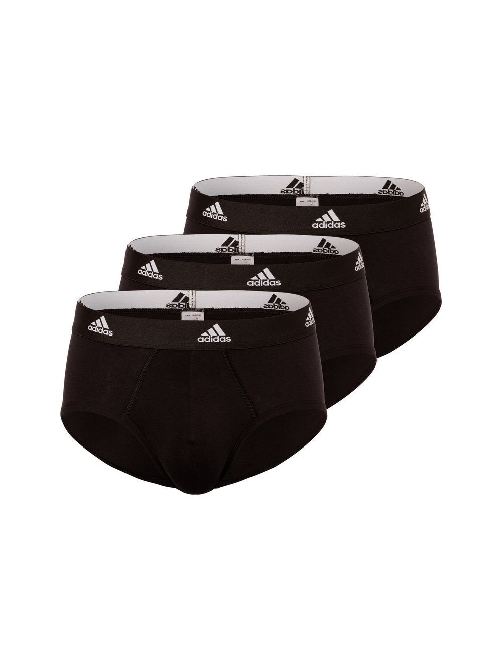 adidas Performance Slipy w 3-paku Mężczyźni Bawełna czarny jednolity, S