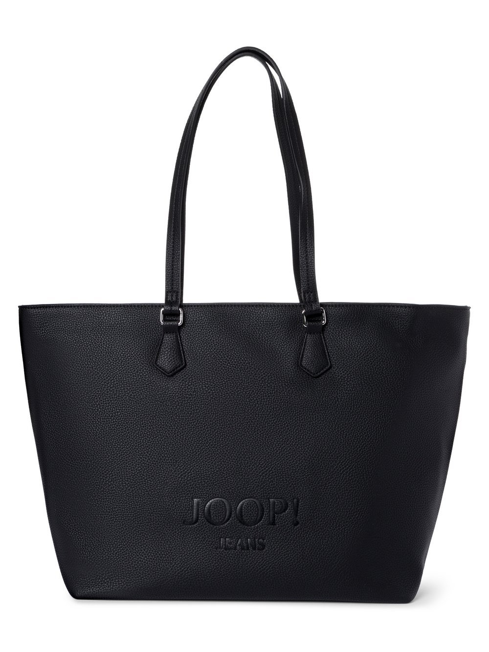 JOOP! Damska shopperka - Letterra Lara Kobiety Sztuczna skóra czarny jednolity, ONE SIZE