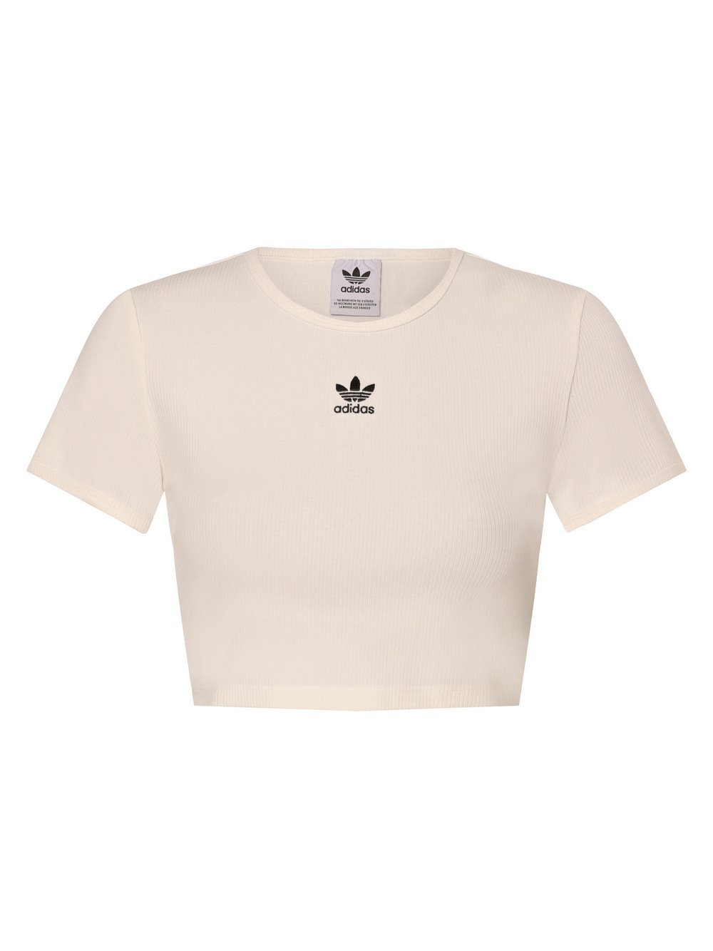 adidas Originals Koszulka damska Kobiety Bawełna biały jednolity, S
