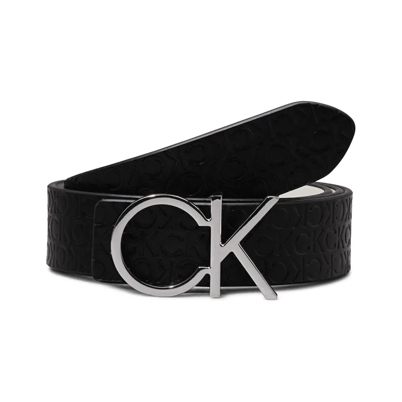 Calvin Klein Skórzany dwustronny pasek