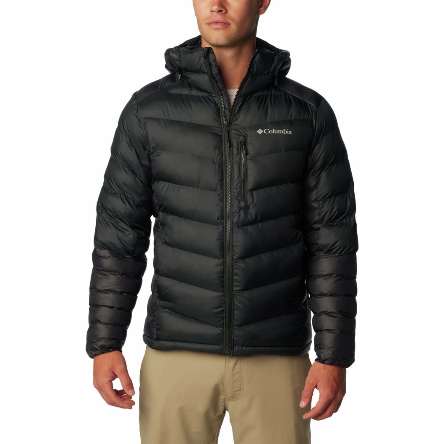 Kurtka ocieplana męska Columbia Labyrinth Loop Hooded black - M