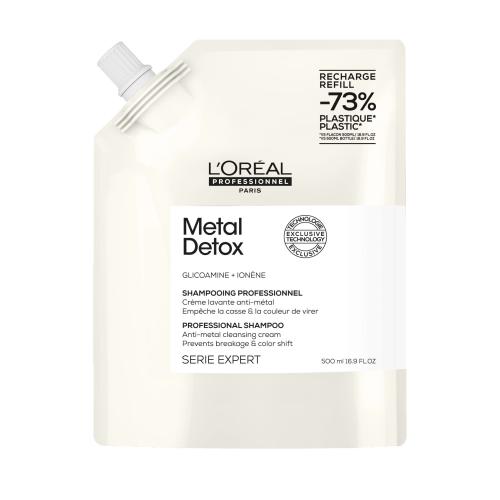 L'Oréal Professionnel Metal Detox Professional Shampoo Szampon do włosów Napełnienie 500 ml