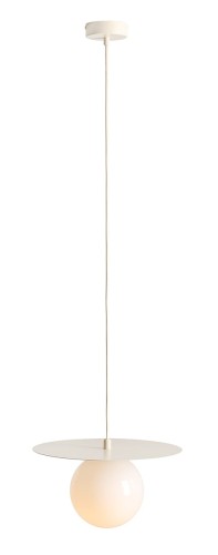 Loop Cream S lampa wisząca 1xE14