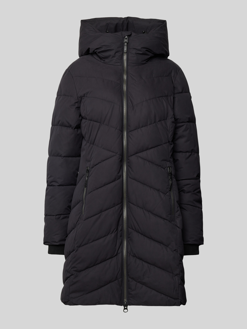 Płaszcz pikowany z dwustronnym zamkiem błyskawicznym model ‘GW17’