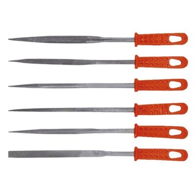 Top Tools Pilniki do metalu 140 mm 6 szt.