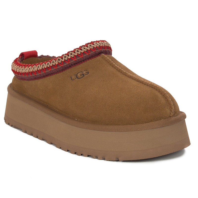 UGG Kapcie damskie na platformie W Tazz Chestnut-38