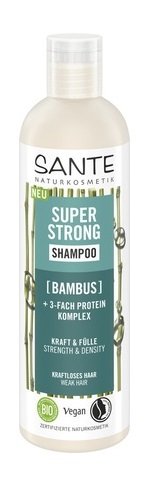 SANTE, Szampon Wzmacniający Do Włosów Słabych I Łamliwych Bambus I Kompleks Proteinowy Eco, 250ml
