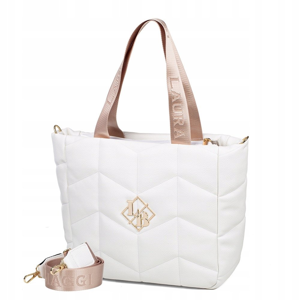 TOREBKA DAMSKA SHOPPER LAURA BIAGGI PIKOWANA A4