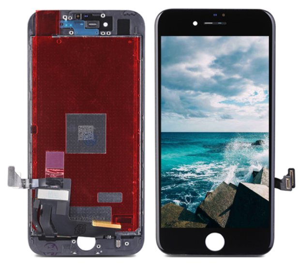 WYŚWIETLACZ LCD EKRAN DOTYK DO Apple iPhone 7 CZARNY