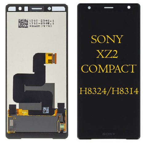 WYŚWIETLACZ LCD SONY XZ2 Compact H8324 H8314 CZARNY