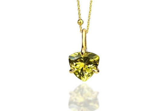 Naszyjnik Kwarc Lemon 4 Ct. Trylion