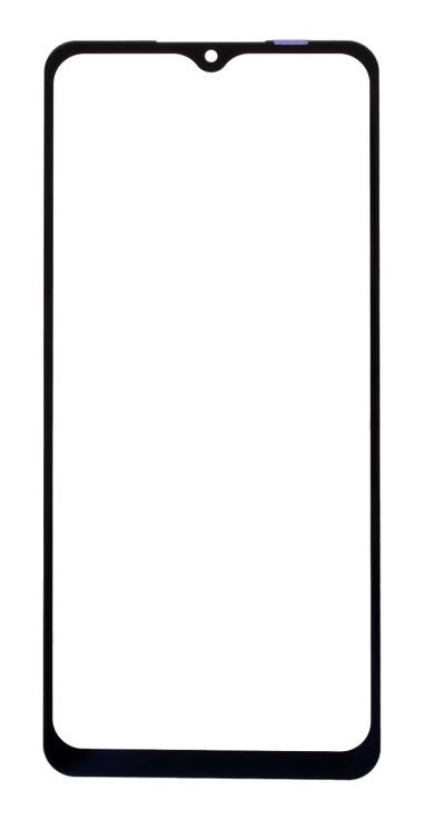 SZYBA EKRANU LCD KLEJ OCA DO Samsung A02s A025 CZARNY