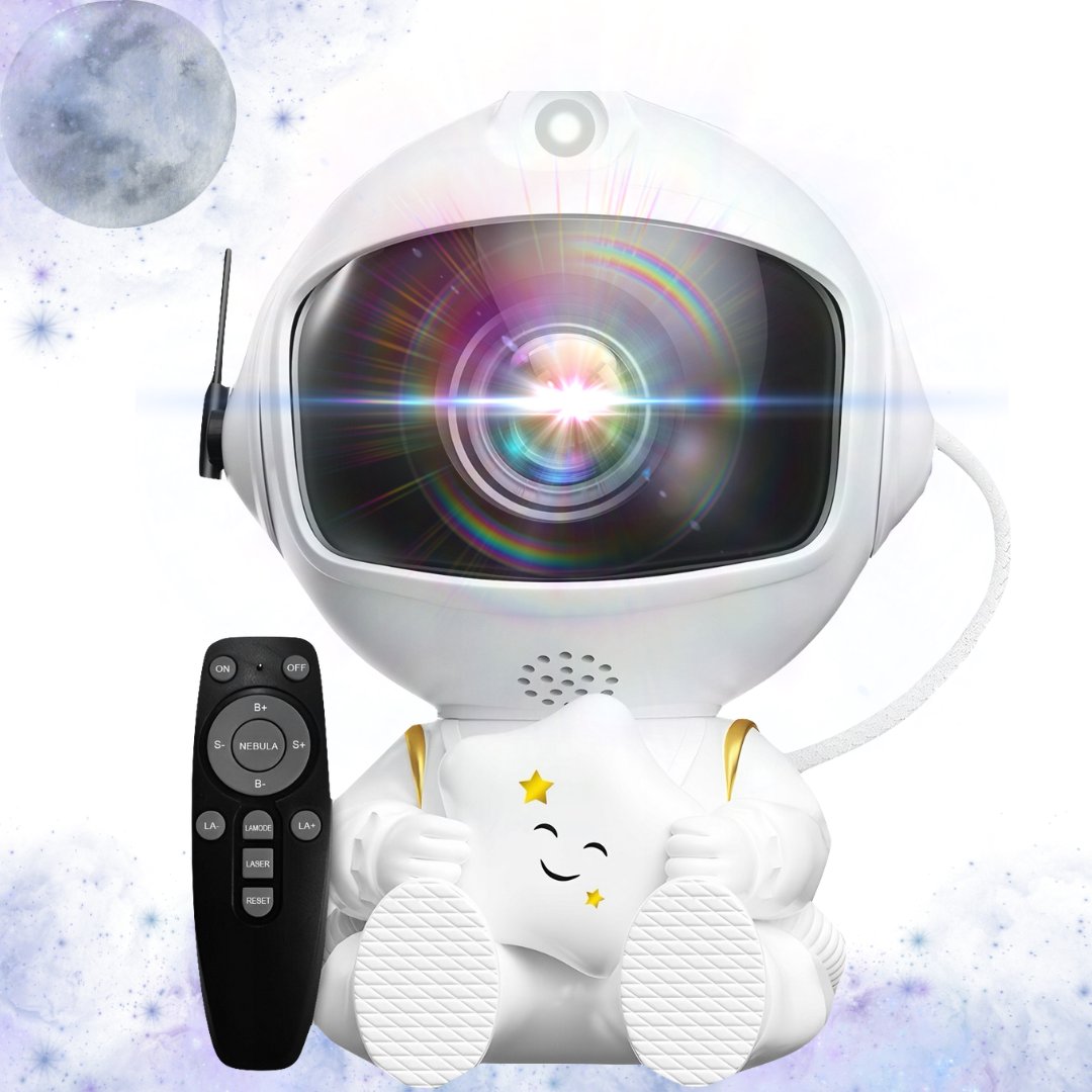 Lampka nocna projektor astronauta kosmonauta galaktyka