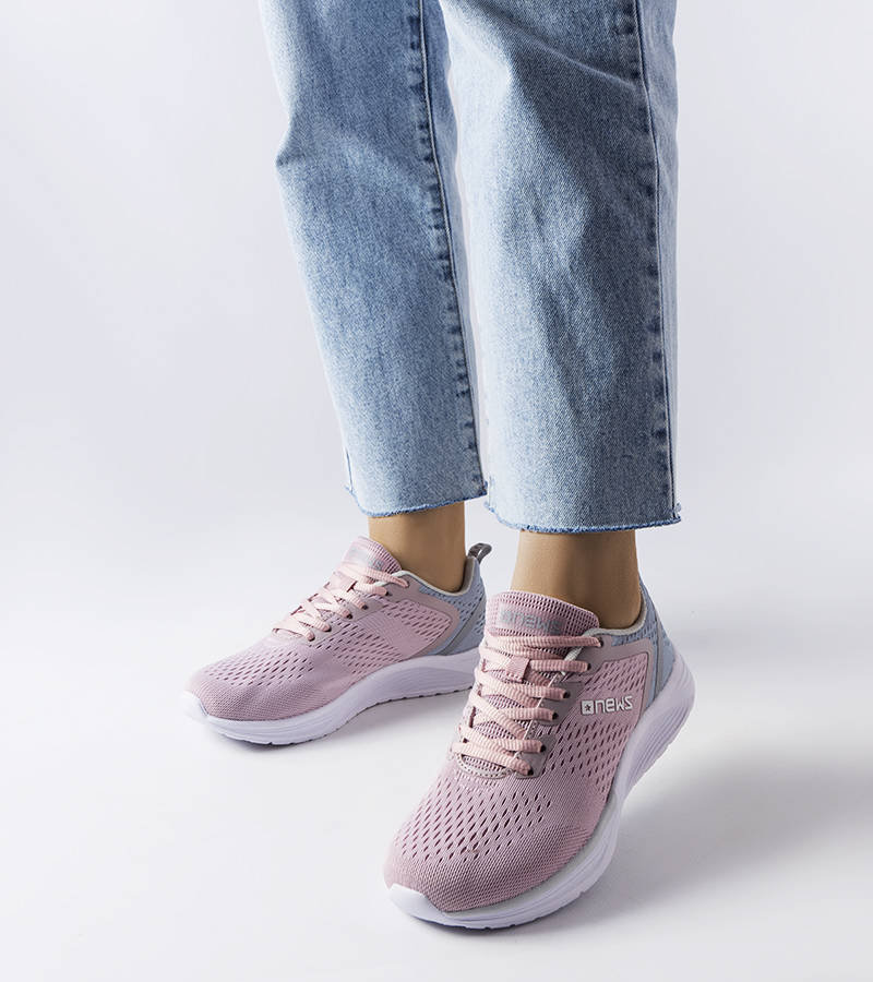 Różowe sportowe sneakersy Nairene-38