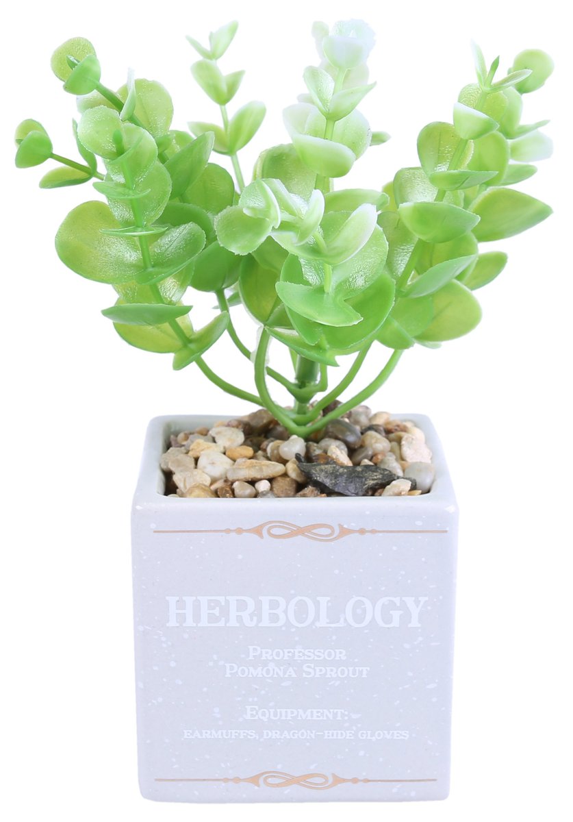 Sztuczna roślina w szarej doniczce HARRY POTTER