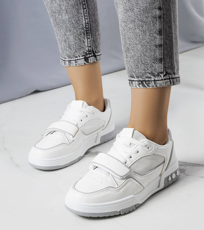Szare sneakersy damskie Ollie-39