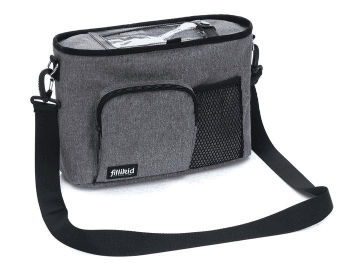 Organizer do wózka z siatką i przewijakiem Grey FilliKid