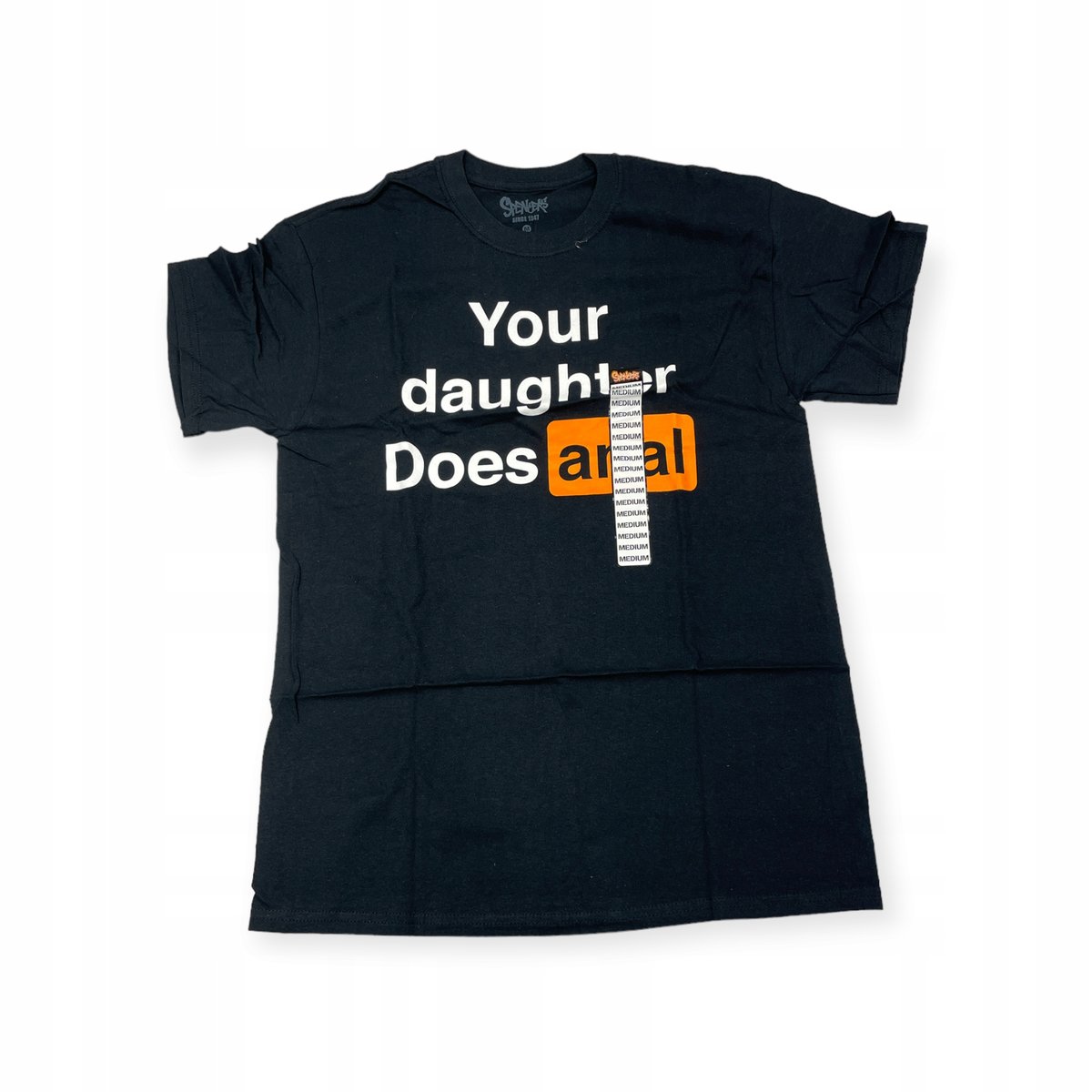Koszulka T-shirt męski okrągły dekolt SPENCER'S NADRUK M