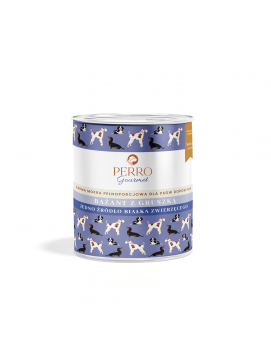 PERRO Gourmet Bażant z gruszką 800g monobiałkowa karma dla dorosłych psów