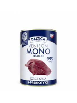 BALTICA Mono Dziczyzna z prebiotykami 400g