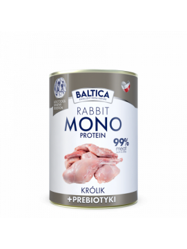 BALTICA Mono Królik z prebiotykami 400g