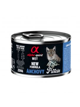 Alpha Spirit Protein Anchovy 200g karma mokra dla kota
