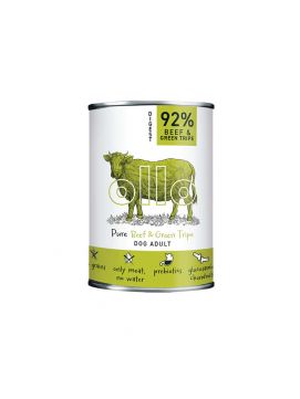 Ollo Pure Wołowina i Zielone Żwacze 400g monobiałkowa dla psów z alergią pokarmową