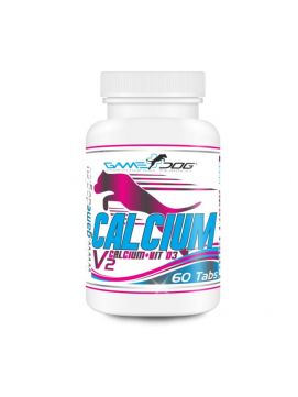 GAMEDOG Calcium+D3 V2 60 tabletek