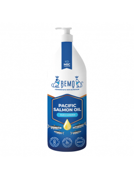 BEMO Pacific Wild Salmon Oil 1000ml olej z łososia dla psa i kota