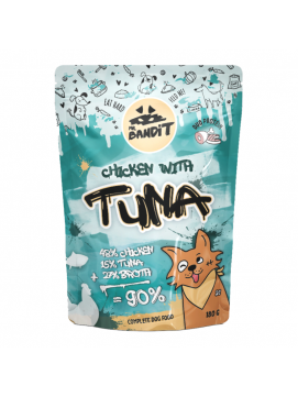 Mr. Bandit Chicken Tuna 180g duoproteinowa z kurczakiem i tuńćzykiem dla psów dorosłych