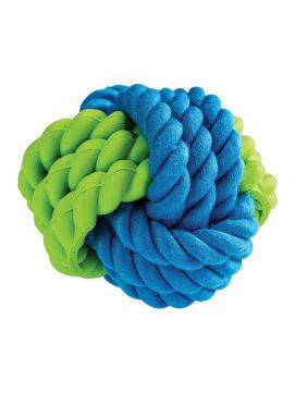 HIPHOP Piłka pleciona z gumy i bawełny 9,5cm