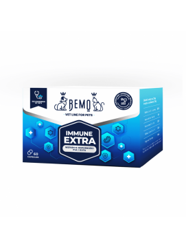 BEMO Immune Extra 60 kapsułek wsparcia odporności psa i kota