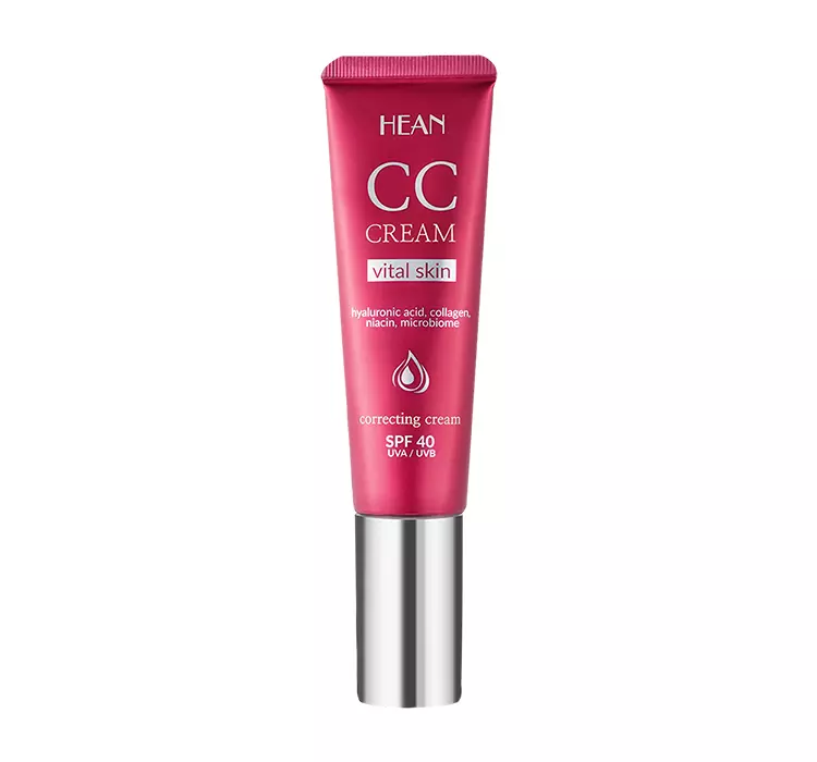 HEAN CC CREAM VITAL SKIN SPF40 KREM KOLORYZUJĄCY 02 NATURAL 30ML