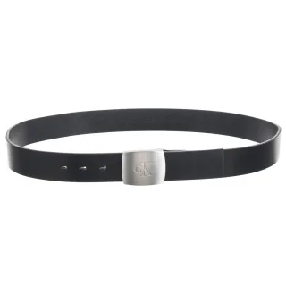 Pasek Leather Clamp Buckle 38mm Black K50K512606 BEH (CK588-a) Calvin Klein