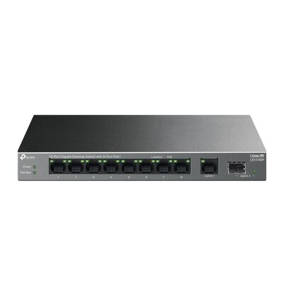Switch TP-LINK LS1210GP Gigabit Ethernet, 10 portów, Funkcja PoE LS1210GP