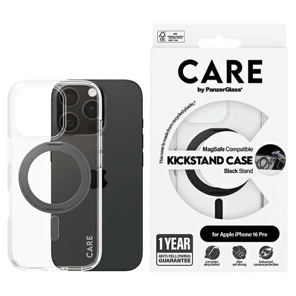 CARE by PanzerGlass Feature Kickstand Case iPhone 16 Pro 6,3