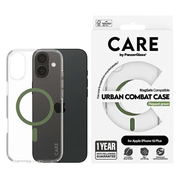 CARE by PanzerGlass Flagship Case iPhone 16 Plus 6.7