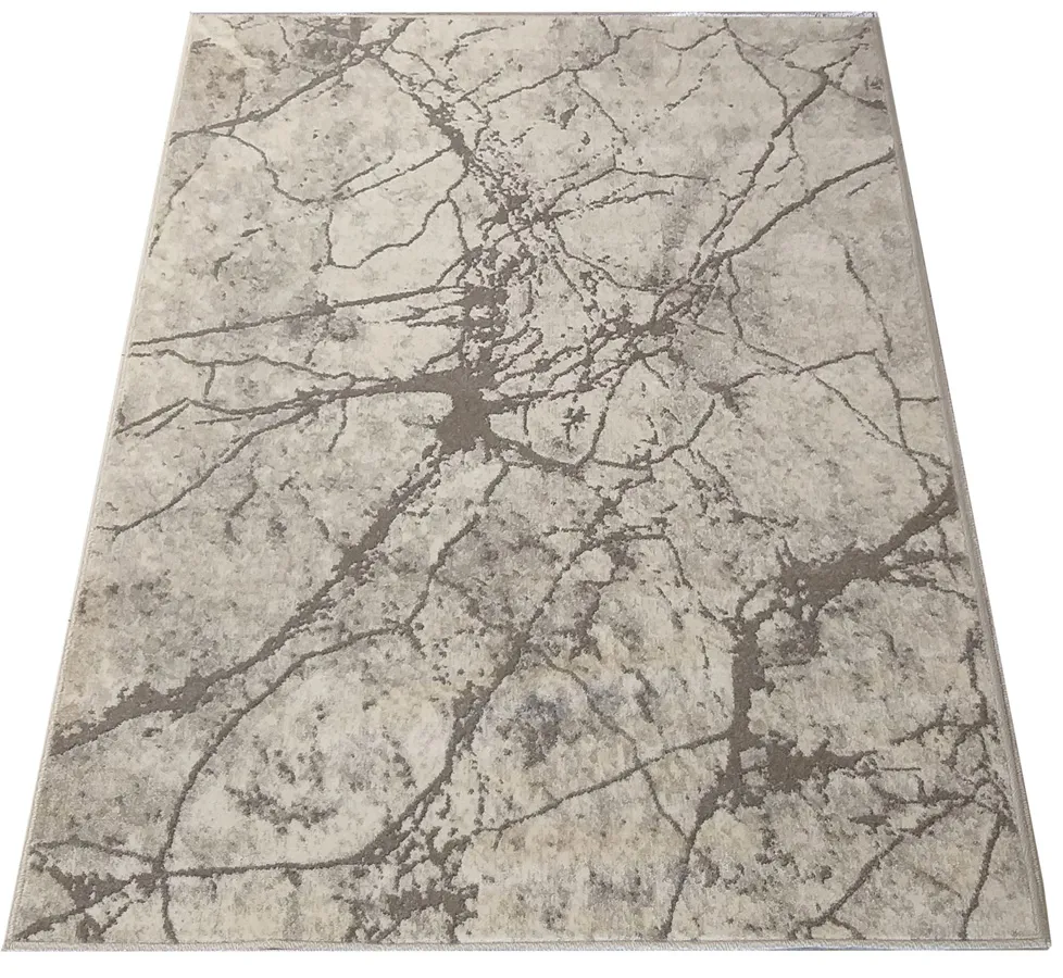 Dywan beżowy w nowoczesnym stylu D1-F17